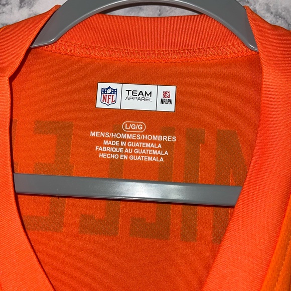 Von Miller Denver Broncos Brand New Mens L NFL Orange Jersey - Picture 7 of 12